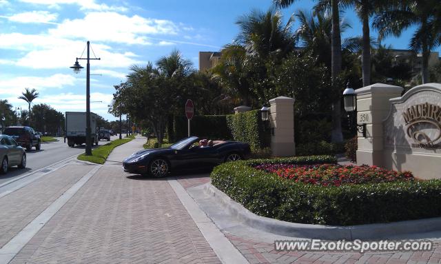 Ferrari California spotted in Marco Island, Florida