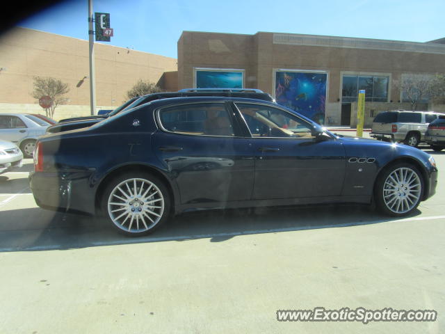 Maserati Quattroporte spotted in Dallas, Texas