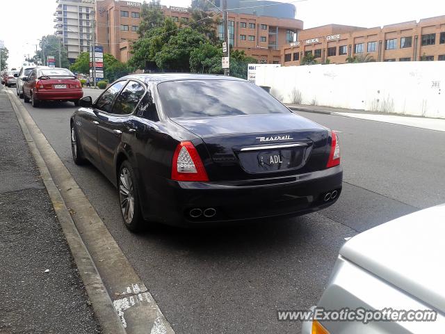 Maserati Quattroporte spotted in Brisbane, Australia