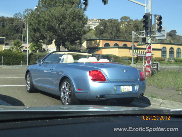 Bentley Continental spotted in Del Mar, California