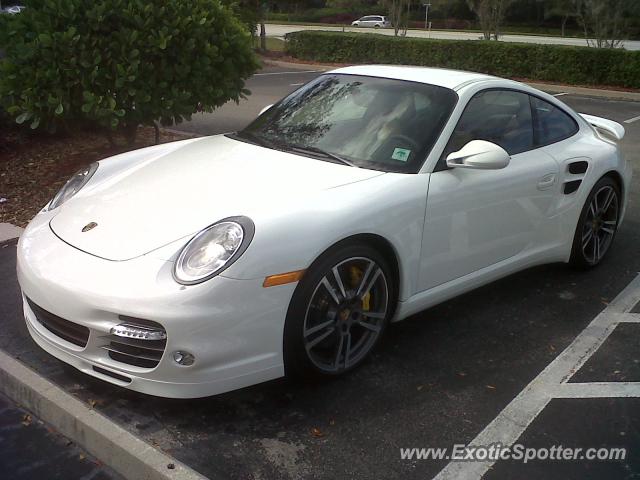 Porsche 911 Turbo spotted in Bonita Springs, FL, Florida