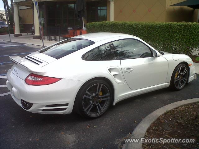 Porsche 911 Turbo spotted in Bonita Springs, FL, Florida