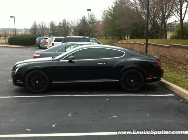 Bentley Continental spotted in St. Louis, Missouri