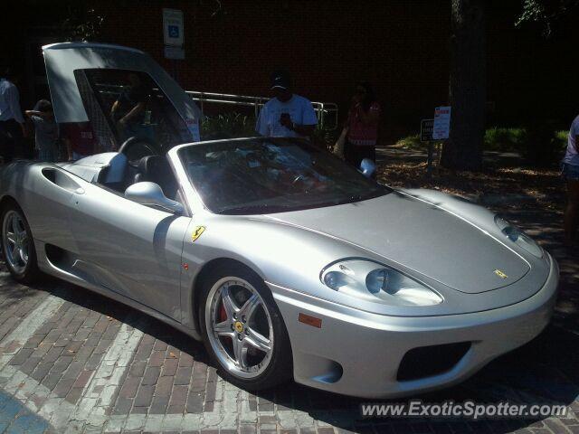 Ferrari 360 Modena spotted in Gainsville, Florida