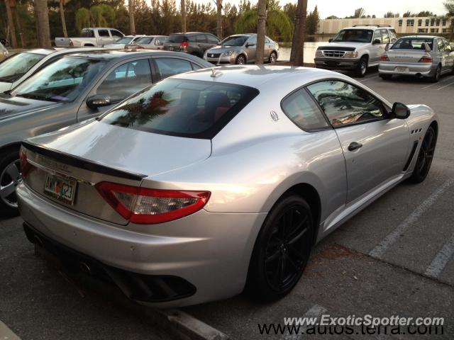 Maserati GranTurismo spotted in Miami, Florida