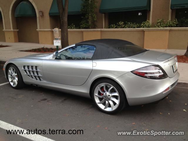 Mercedes SLR spotted in Coral Gables, Florida