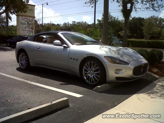 Maserati GranTurismo spotted in Bonita Springs, Florida