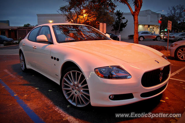 Maserati Quattroporte spotted in La Jolla, California