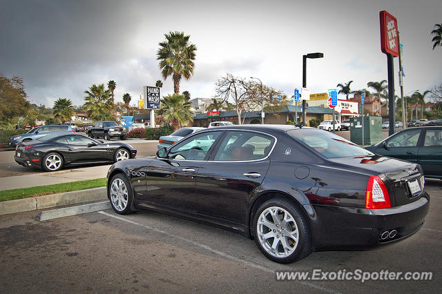 Ferrari California spotted in La Jolla, California