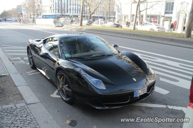 Ferrari 458 Italia spotted in Berlin, Germany