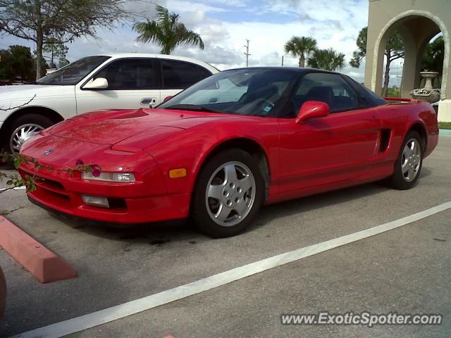 Acura NSX spotted in Bonita Springs, Florida