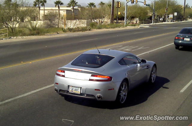 Aston Martin Vantage spotted in Tucson, Arizona