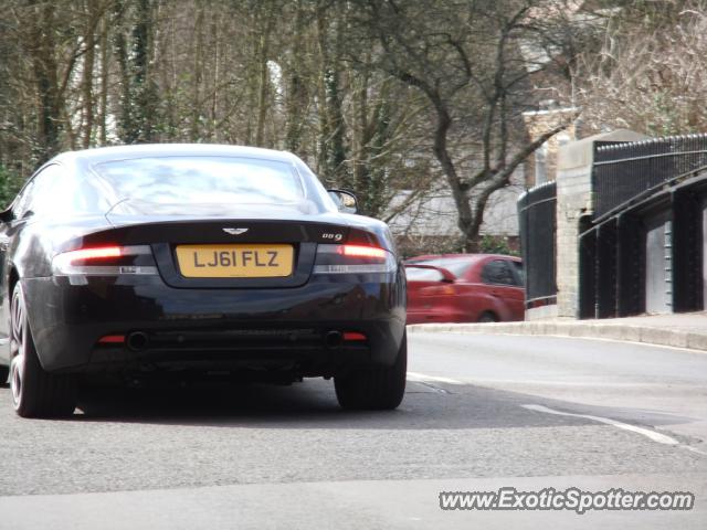 Aston Martin DB9 spotted in Hertfordshire, United Kingdom