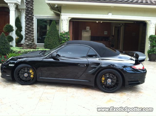 Porsche 911 Turbo spotted in Ft. Lauderdale, Florida