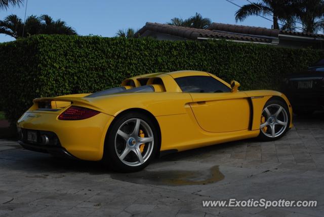 Porsche Carrera GT spotted in Ft. Lauderdale, Florida