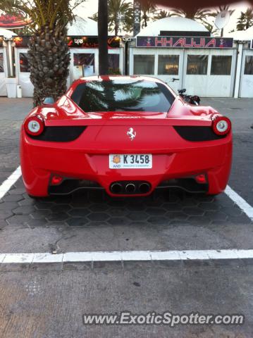 Ferrari 458 Italia spotted in Barcelona/Catalunya, Spain