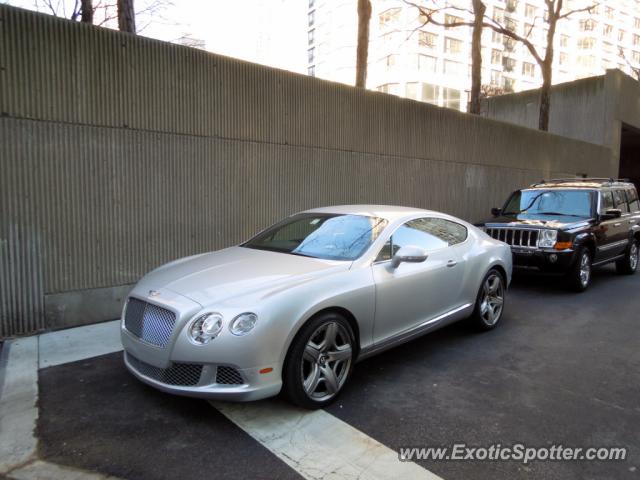 Bentley Continental spotted in Chicago , Illinois