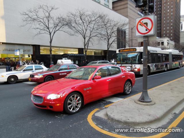 Maserati Quattroporte spotted in Chicago , Illinois