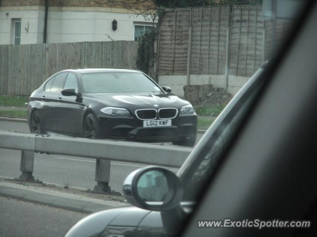 BMW M5 spotted in London, United Kingdom