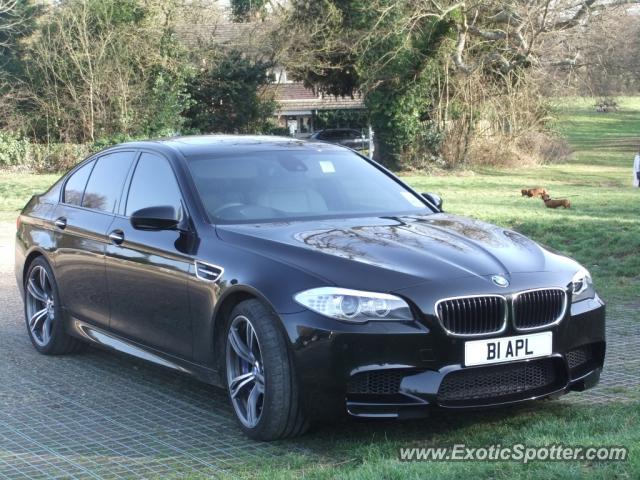 BMW M5 spotted in Hertfordshire, United Kingdom