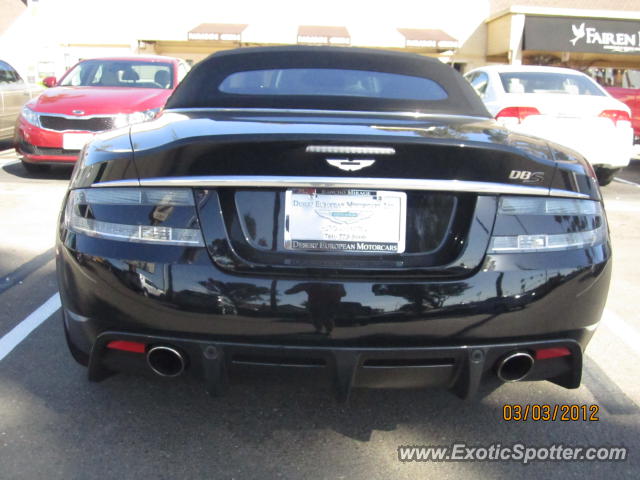 Aston Martin DBS spotted in Del Mar, California