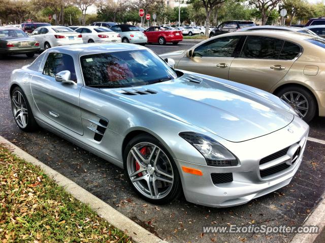 Mercedes SLS AMG spotted in Naples, Florida