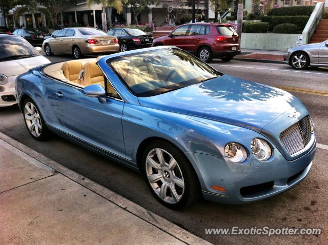 Bentley Continental spotted in Naples, Florida