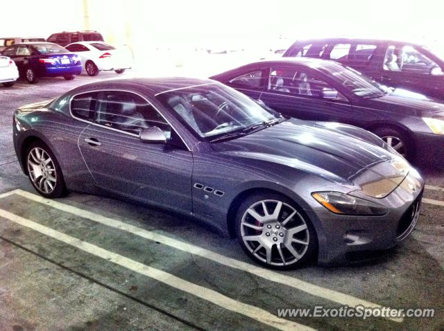 Maserati GranTurismo spotted in Naples, Florida