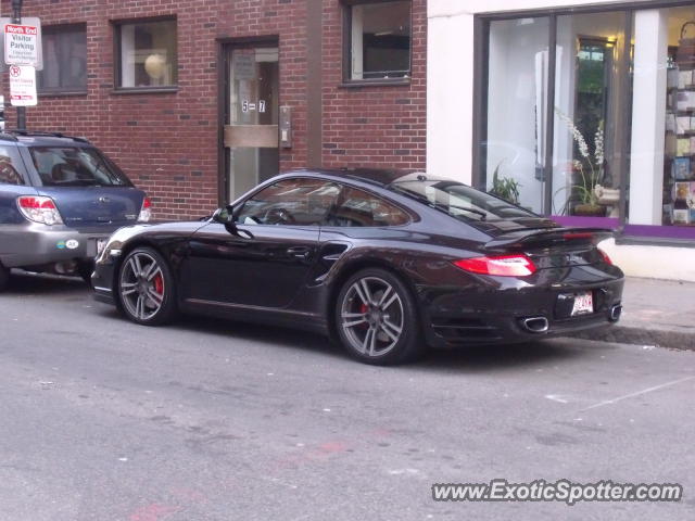 Porsche 911 Turbo spotted in Boston, Massachusetts