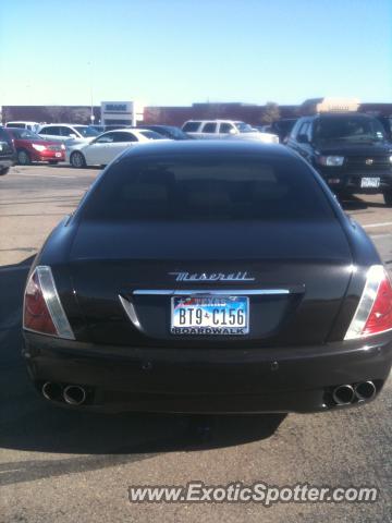 Maserati Quattroporte spotted in Amarillo, Texas