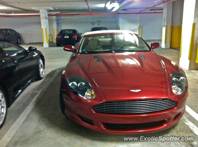 Aston Martin DB9 spotted in Ft. Lauderdale, Florida