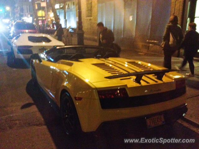 Lamborghini Gallardo spotted in New York, New York