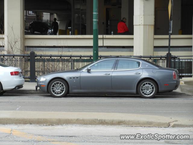 Maserati Quattroporte spotted in Chicago, Illinois