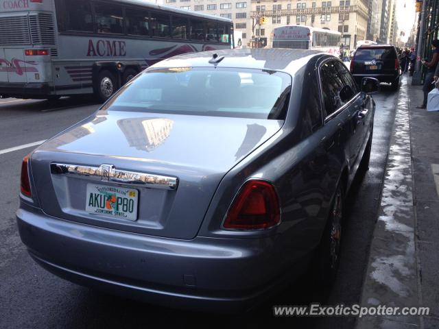 Rolls Royce Ghost spotted in New York, New York