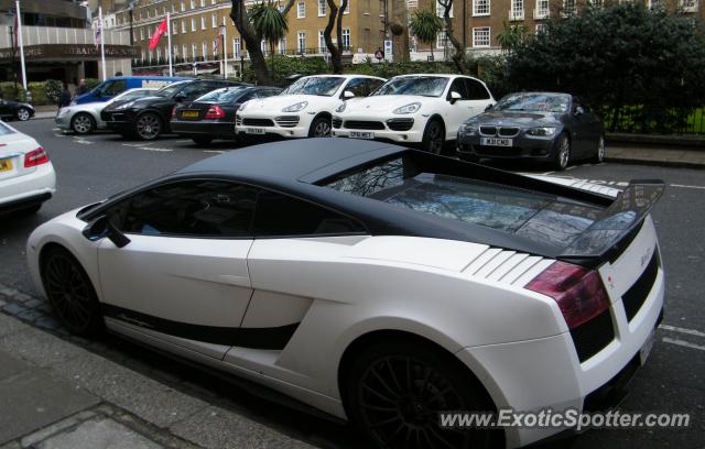 Lamborghini Gallardo spotted in London, United Kingdom