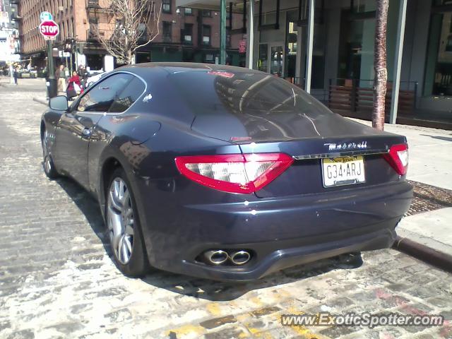 Maserati GranTurismo spotted in New York, New York