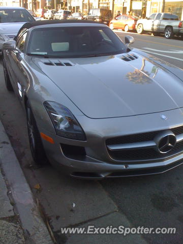 Mercedes SLS AMG spotted in Los Angeles, United States