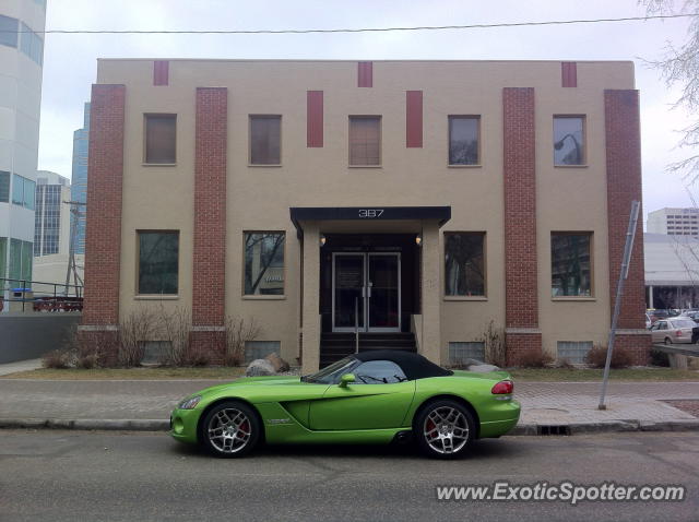 Dodge Viper spotted in Winnipeg, Canada