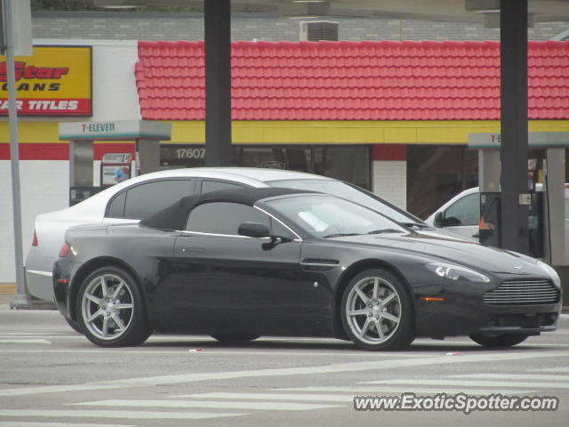 Aston Martin DB9 spotted in Dallas, Texas