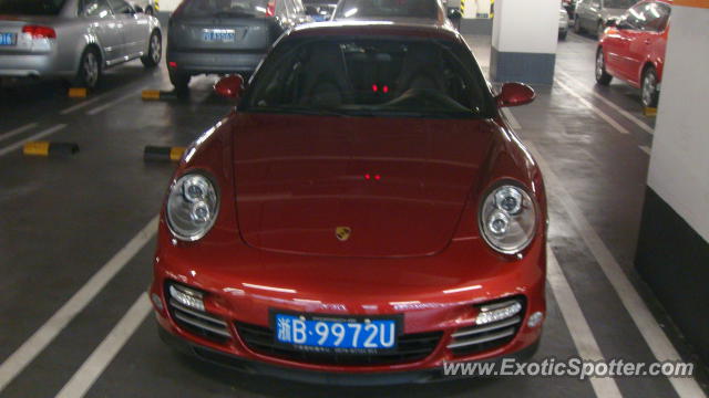 Porsche 911 Turbo spotted in SHANGHAI, China