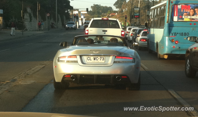 Aston Martin DBS spotted in Reñaca, Chile