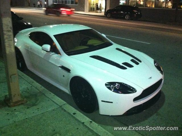 Aston Martin Vantage spotted in Ft. Lauderdale, Florida