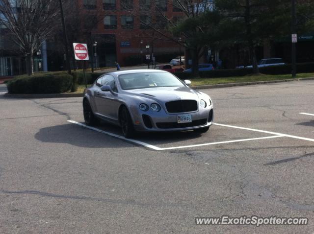 Bentley Continental spotted in Alexandria, Virginia