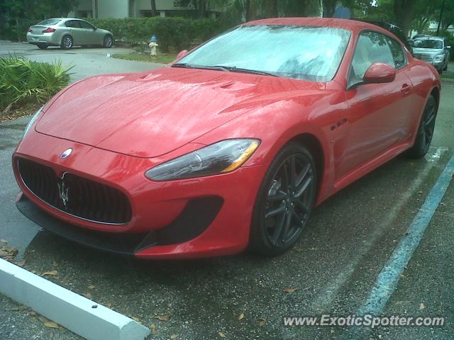 Maserati GranTurismo spotted in Bonita Springs, Florida