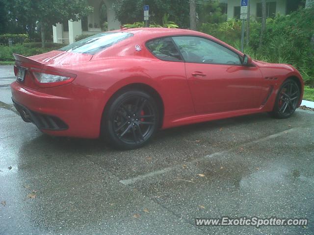 Maserati GranTurismo spotted in Bonita Springs, Florida