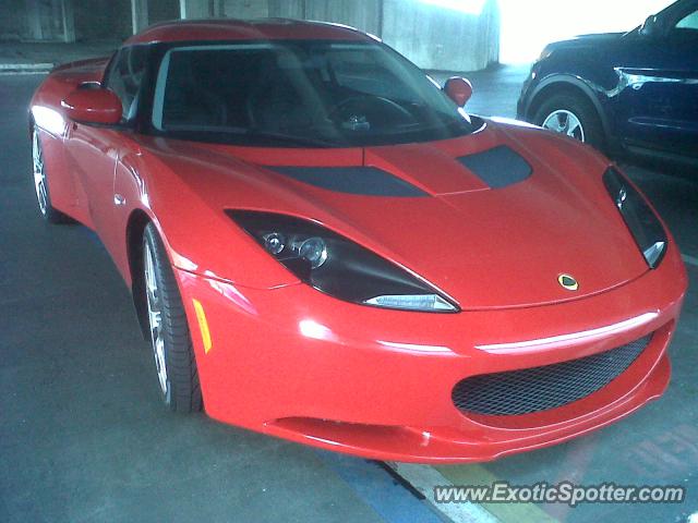 Lotus Evora spotted in Tampa, Florida