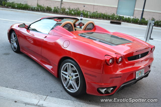 Ferrari F430 spotted in Jacksonville, Florida