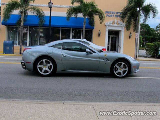 Ferrari California spotted in Palm Beach, Florida