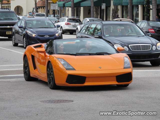 Lamborghini Gallardo spotted in Palm Beach, Florida