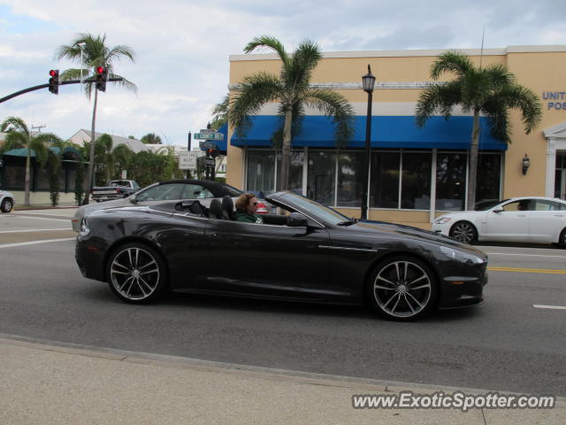 Aston Martin DBS spotted in Palm Beach, Florida